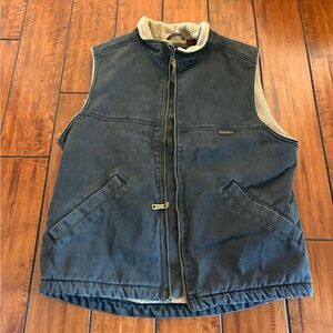 FLEECE LINED CARHARTT STYLE VEST